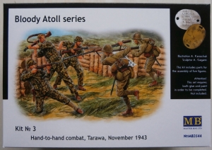 MASTERBOX 1/35 3544 BLOODY ATOLL SERIES 3 HAND TO HAND COMBAT TARAWA NOVEMBER 1943