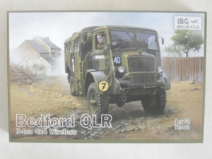 IBG MODELS 1/72 72002 BEDFORD QLR 3-TON 4x4 WIRELESS