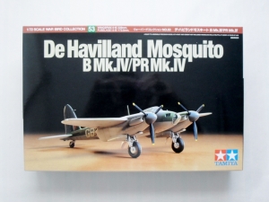 TAMIYA 1/72 60753 DeHAVILLAND MOSQUITO B Mk.IV/PR Mk.IV