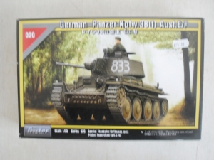TRISTAR 1/35 35020 GERMAN PANZER Kpfw.38 t 