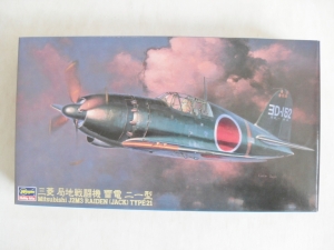 HASEGAWA 1/48 JT45 MITSUBISHI J2M3 RAIDEN  JACK  TYPE 21