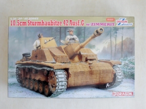 DRAGON 1/35 6454 10.5cm STURMHAUBITZE 42 Ausf.G ZIMMERIT