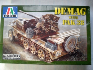 ITALERI 1/35 6383 DEMAG WITH PAK38