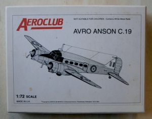 AEROCLUB 1/72 AVRO ANSON C.19