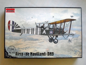 RODEN 1/48 423 AIRCO  de HAVILLAND  D.H.9