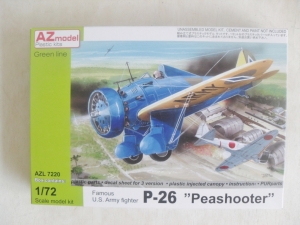 AZ MODEL 1/72 7220 P-26 PEASHOOTER