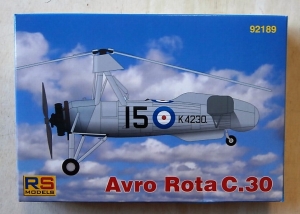 RS MODELS 1/72 92189 AVRO ROTA C.30