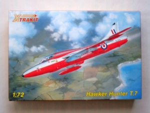 XTRAKIT 1/72 72013 HAWKER HUNTER T.7