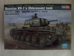 HOBBYBOSS 1/48 84811 RUSSIAN KV-1S EHKRANAMI TANK