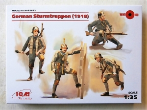 ICM 1/35 35692 GERMAN STURMTRUPPEN  1918 