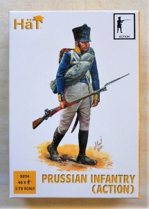 HAT INDUSTRIES 1/72 8254 PRUSSIAN INFANTRY  ACTION 