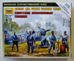 ZVEZDA 1/72 6187 SOVIET AIR FORCE GROUND CREW