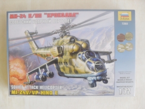 ZVEZDA 1/72 7293 Mi-24V/VP HIND E
