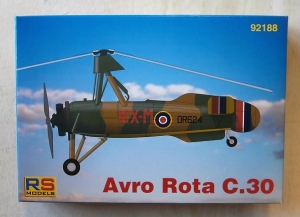 RS MODELS 1/72 92188 AVRO ROTA C.30