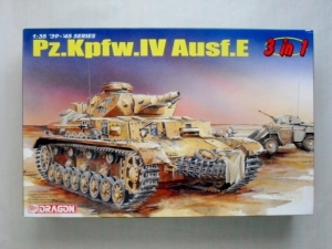 DRAGON 1/35 6264 Pz.Kpfw IV Ausf.E 3 IN 1