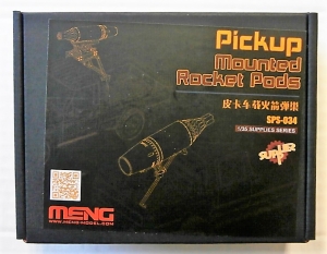 MENG 1/35 SPS-034 PICKUP MOUNTED ROCKET PODS