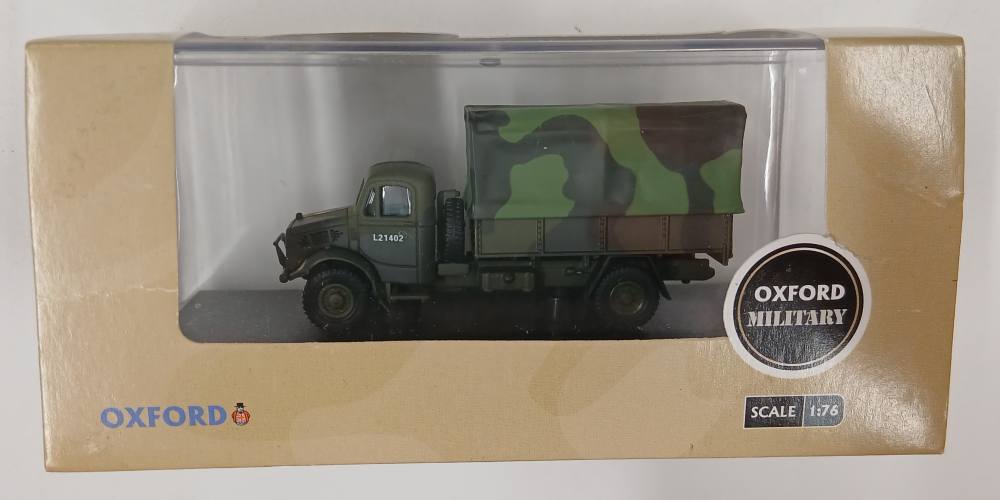 OXFORD 1/76 76BD004 15TH INFANTRY BEDFORD OY 3 TON GS
