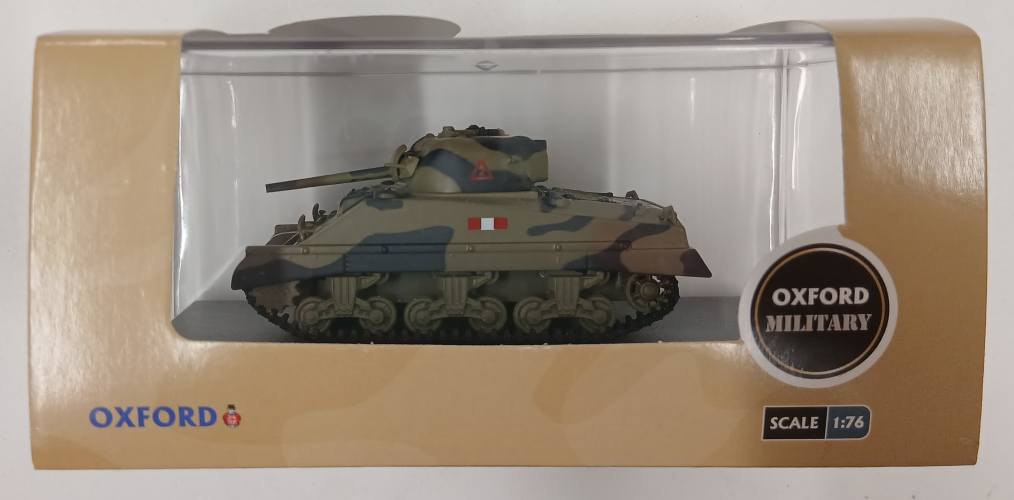 OXFORD 1/76 76SM002 SHERMAN TANK MK III ROYAL SCOTS GREYS ITALY