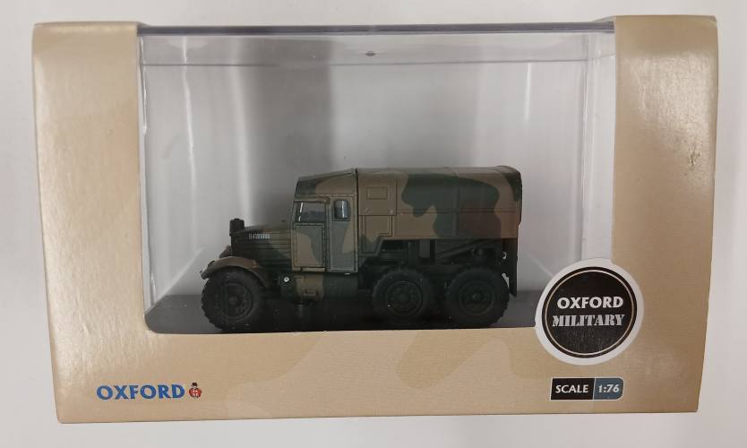 OXFORD 1/76 76SP004 ROYAL ARTILLERY 1ST ARMY PIONEER ARTILLERY TRACTOR
