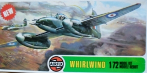 AIRFIX 1/72 02064 WESTLAND WHIRLWIND FIGHTER  NEW TOOL 
