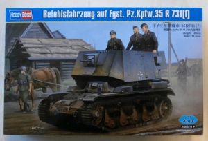 HOBBYBOSS 1/35 83809 BEFEHLSFAHRZEUG Auf Fgst. Pz.Kpfw.35 R 731 f 