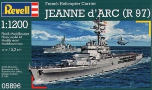 REVELL 1/1200 05896 JEANNE D ARC  R97  FRENCH HELICOPTER CARRIER
