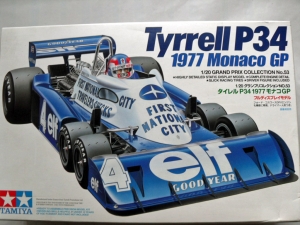 TAMIYA 1/20 20053 TYRRELL P34 1977 MONACO GP