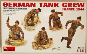 MINIART 1/35 35060 GERMAN TANK CREW FRANCE 1944
