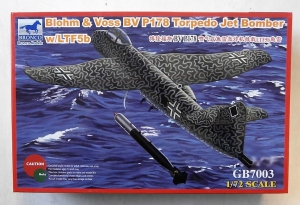 BRONCO 1/72 7003 BLOHM   VOSS BV P178 TORPEDO JET BOMBER WITH LTF5b