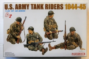 DRAGON 1/35 6378 US ARMY TANK RIDERS 1944-45
