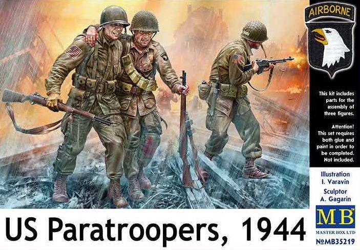 MASTERBOX 1/35 35219 US PARATROOPERS 1944