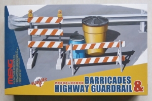 MENG 1/35 SPS-013 BARRICADES   HIGHWAY GUARDRAIL