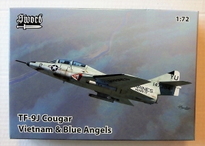 SWORD 1/72 72101 TF-9J COUGAR VIETNAM   BLUE ANGELS