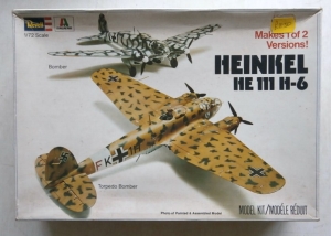 REVELL 1/72 H2016 HEINKEL He 111 H-6
