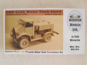 MIRROR MODELS 1/35 35104 CMP C15A WATER TANK LORRY CAB 11   12