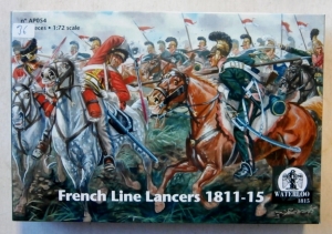 WATERLOO 1/72 AP054 FRENCH LINE LANCERS 1811-15