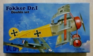 VALOM 1/144 14407 FOKKER DR.I