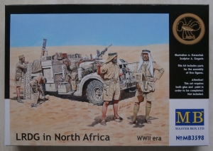 MASTERBOX 1/35 3598 LRDG CREW NORTH AFRICA WWII ERA