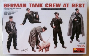 MINIART 1/35 35198 GERMAN TANK CREW AT REST