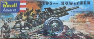 REVELL  H539 105mm HOWITZER  RE ISSUE  1/40
