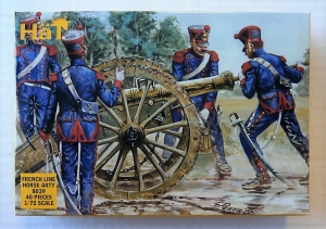 HAT INDUSTRIES 1/72 8039 NAPOLEONIC FRENCH LINE HORSE ARTILLERY