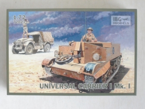 IBG MODELS 1/72 72023 UNIVERSAL CARRIER I Mk.I