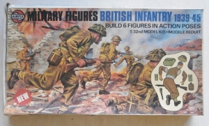 AIRFIX 1/32 04585 BRITISH INFANTRY EUROPE  6 FIGURES 