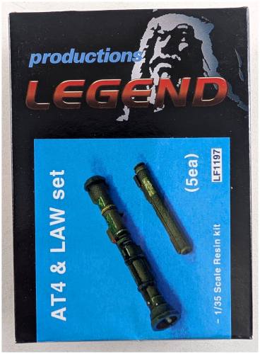 LEGEND PRODUCTIONS 1/35 LF1197 AT4   LAW SET