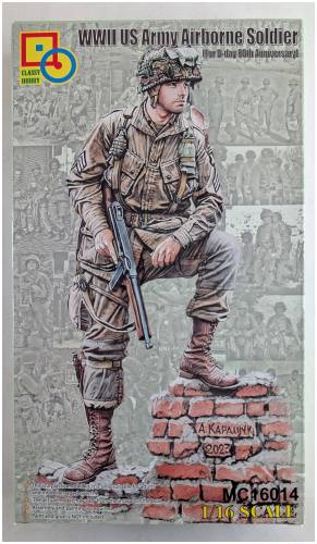 CLASSY HOBBY 1/16 MC16014 WWII US ARMY AIRBORNE SOLDIER