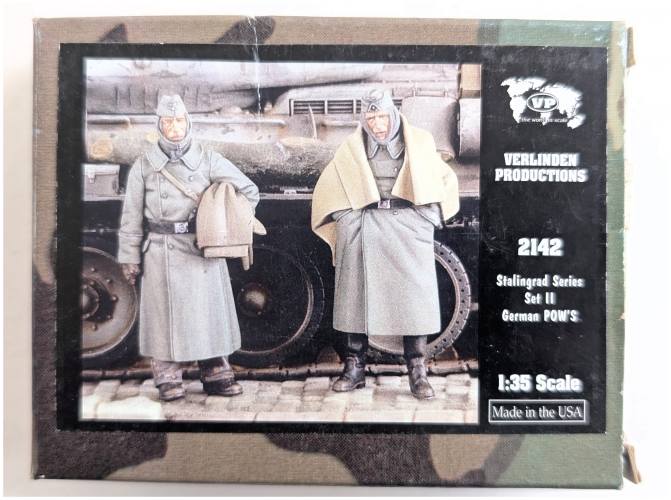 VERLINDEN PRODUCTIONS 1/35 2142 STALINGRAD SERIES SET II GERMAN POWS