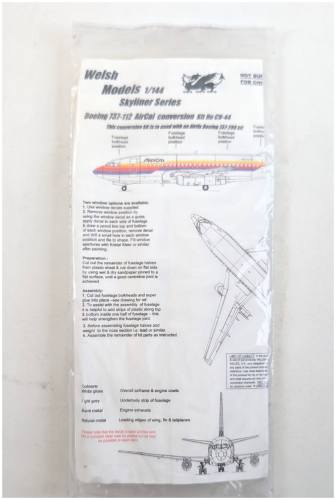 WELSH MODELS 1/144 CV-44 BOEING 737-112 AIRCAL CONVERSION