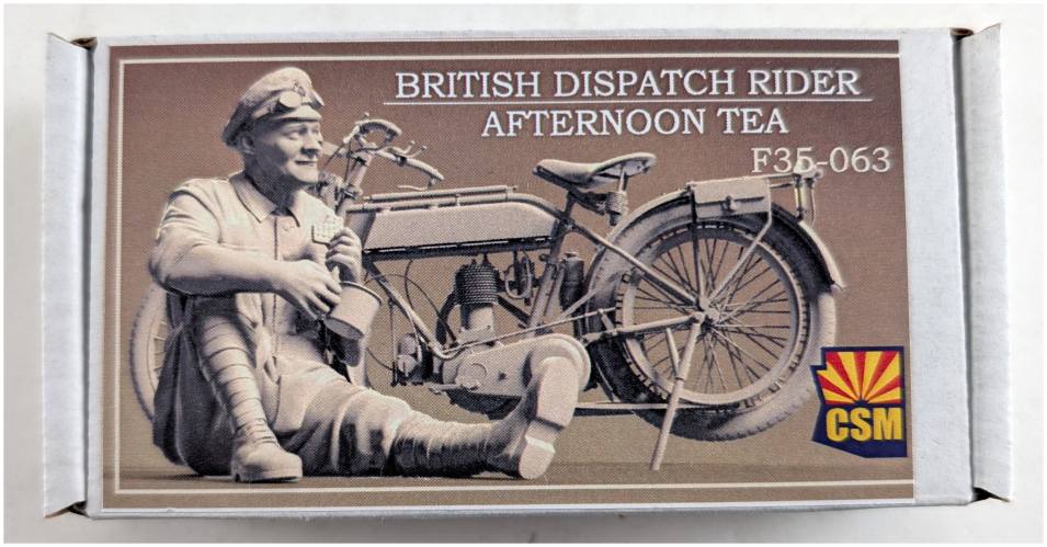 COPPER STATE MODELS 1/35 F35-063 BRITISH DISPATCH RIDER AFTERNOON TEA