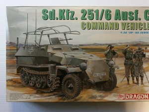 DRAGON 1/35 6206 Sd.Kfz. 251/6 Ausf.C COMMAND VEHICLE