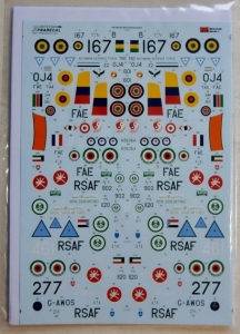 XTRADECAL 1/72 72238 BAC STRIKEMASTERS WORLDWIDE